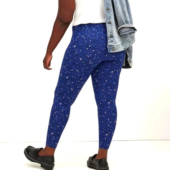 Torrid Leggings Galaxy Print Full Length Signature Waist Premium Size 1 14/16 - Picture 2 of 7